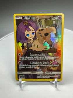 Mimikyu - 245/236 Cosmic Eclipse Secret Character Rare Holo Pokemon Card - NM/M - Image 1