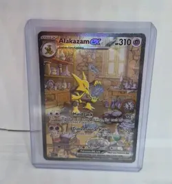 PERFECT Alakazam ex 201/165 SV: Scarlet & Violet 151 - Pokemon Card - Image 1