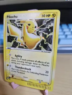 Pikachu TCG Black Star Promo 012 E-Reader Holo Card 2003 - Image 2