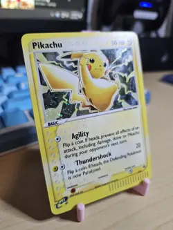 Pikachu TCG Black Star Promo 012 E-Reader Holo Card 2003 - Image 3