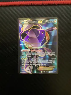 Pokemon TCG Genesect EX Full Art Holo Card 120/124 Fates Collide LP - Image 1