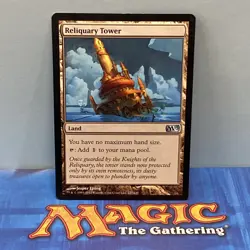 Reliquary Tower 227 Core Set 2013 (M13) Regular MTG TCG CARD NM - Image 1