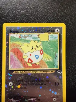 Pokemon Togepi Reverse Holo Card #4/18 Southern Islands MP - Image 2