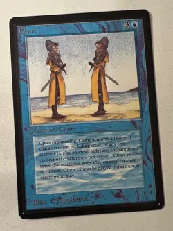 Magic the Gathering MTG Beta Clone NM (Beta Bob) - Image 1