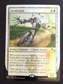 1x Foil Jackknight (011) The List - Reprints LP MTG Magic the Gathering x1 MKE - Image 1