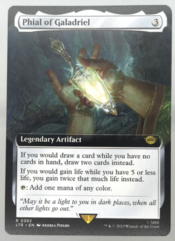 MTG | Phial of Galadriel | Extended Art | NM - Image 1