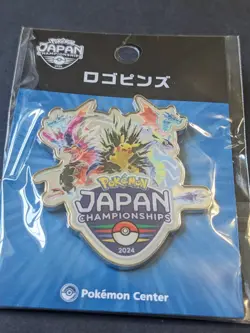 BRAND NEW SEALED - Pokemon Center Japan Championships Logo Pins - JAPANESE - Image 3