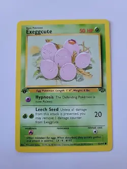 Pokemon TCG - EXEGGCUTE - 1ST EDITION - 52/64 - JUNGLE (1999) - WOTC - LP - Image 1