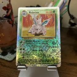 Pokemon Nidorino Legendary Collection 56/110 Stage 1 60 HP Uncommon Reverse Hol… - Image 1