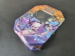Pokemon Mewtwo EX Tin - Black & White - TCG - 2012 - Empty - Image 1