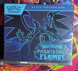 Pokemon TCG Phantasmal Flames Elite Trainer Box ETB Factory sealed - Image 1