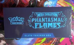 Pokemon TCG Phantasmal Flames Elite Trainer Box ETB Factory sealed - Image 3