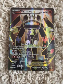 Zygarde EX 54a/124 Fates Collide Alternate Full Art Promo Pokemon TCG - Image 1