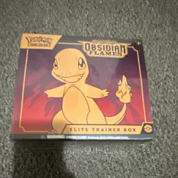 Pokemon Scarlet & Violet Obsidian Flames Elite Trainer Box - Small tear see pic - Image 1