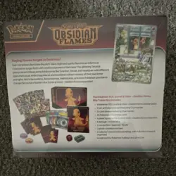 Pokemon Scarlet & Violet Obsidian Flames Elite Trainer Box - Small tear see pic - Image 2