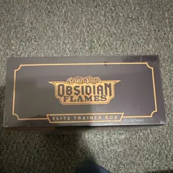 Pokemon Scarlet & Violet Obsidian Flames Elite Trainer Box - Small tear see pic - Image 3