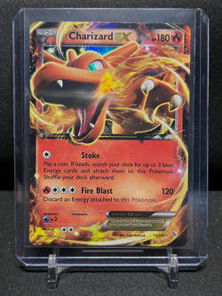Charizard EX 11/106 Holo Rare Pokemon 2014 XY Flashfire LP - Image 1