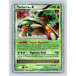 Torterra LV. X 122/130 Diamond & Pearl Holo Pokemon - Image 1