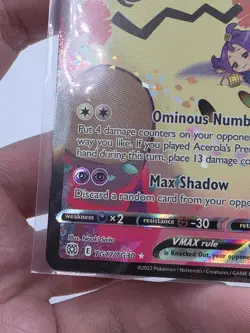 TCG Pokemon Mimikyu VMAX TG17/TG30 Swsh09: Brilliant Stars Trainer Gallery Holo - Image 4