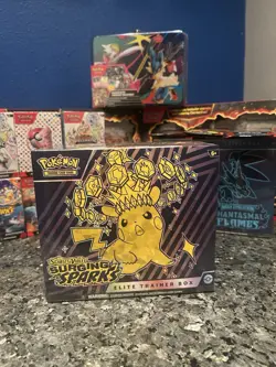 Pokemon Scarlet & Violet—Surging Sparks Elite Trainer Box - English, 2024 - Image 1