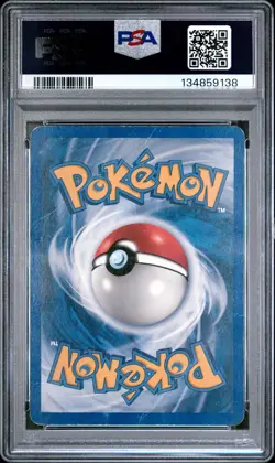 2002 POKEMON GAME PROMO BLACK STAR #53 SUICUNE PSA 1 - Image 2