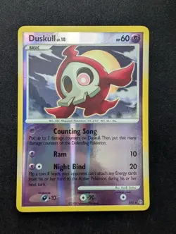 Mint Pokemon Reverse Holo Shiny Duskull Stormfront SH2 - Image 1