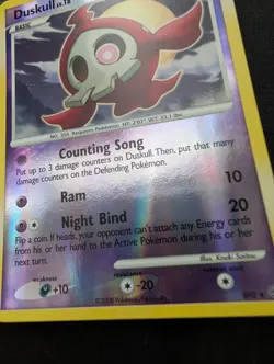 Mint Pokemon Reverse Holo Shiny Duskull Stormfront SH2 - Image 2