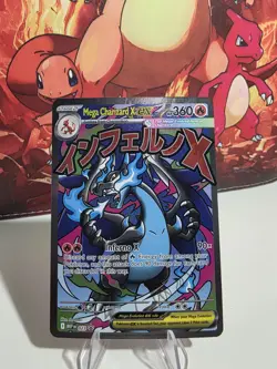 Pokemon TCG Mega Charizard X EX 023 Mega Evolution Promo- Mint - Image 1