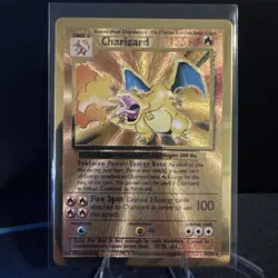 Pokemon Celebrations Gold Metal Charizard 04/25 UPC - Image 1