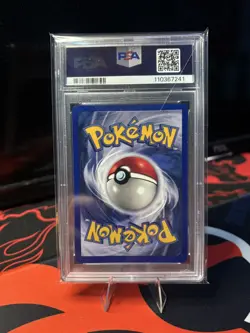 Pokemon TCG Machamp Base Set 8/102 Holo 1st Edition PSA 7 - Image 2