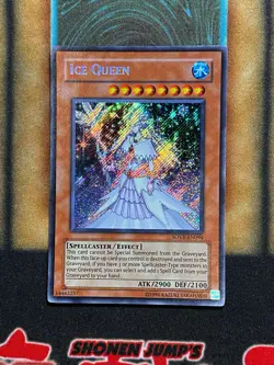 Yugioh Ice Queen SOVR-EN094 Secret Rare MP - Image 1