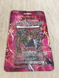 1996 Yu-Gi-Oh Magicians Force 1st edition Sleeved Booster pack - Image 1