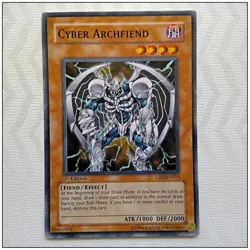 Cyber Archfiend - CRV-EN019 - Common 1st Edition Yugioh - Image 1