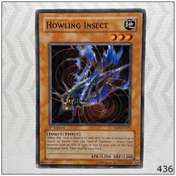 Howling Insect - SOD-EN025 - Common 1st Edition Yugioh - Image 1