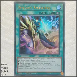 Spright Smashers - BLMR-EN098 - Ultra Rare 1st Edition Yugioh - Image 1