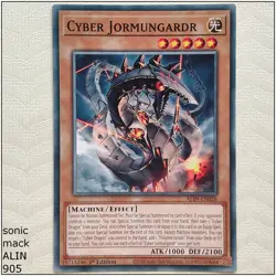 Cyber Jormungardr - ALIN-EN026 - Common 1st Edition Yugioh - Image 1