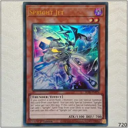 Spright Jet - BLTR-EN076 - Ultra Rare 1st Edition Yugioh - Image 1