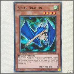 Spear Dragon - SDDL-EN016 - Common 1st Edition Yugioh - Image 1