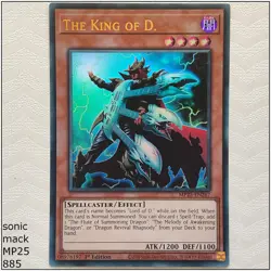 The King of D. - MP25-EN267 - Ultra Rare 1st Edition Yugioh - Image 1