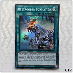 Beetrooper Formation - DAMA-EN090 - Super Rare 1st Edition Yugioh - Image 1