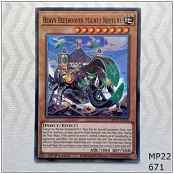 Heavy Beetrooper Mighty Neptune - MP22-EN238 - Common 1st Edition Yugioh - Image 1