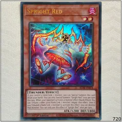 Spright Red - BLTR-EN078 - Ultra Rare 1st Edition Yugioh - Image 1