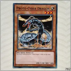 Proto-Cyber Dragon - LEDD-ENB05 - Common 1st Edition Yugioh - Image 1