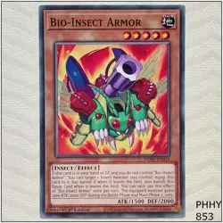 Bio-Insect Armor - PHHY-EN014 - Common 1st Edition Yugioh - Image 1