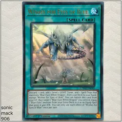 Wishes for Eyes of Blue - SDWD-EN042 - Ultra Rare 1st Edition Yugioh - Image 1