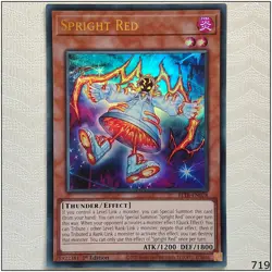Spright Red - BLTR-EN078 - Ultra Rare 1st Edition Yugioh - Image 1