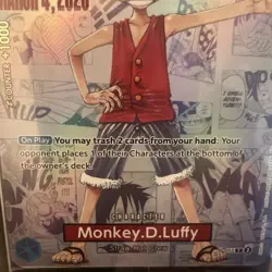 Monkey.D.Luffy (055) (College Basketball US Voyage) P-055 One Piece Promotion... - Image 4