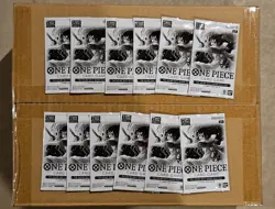 One Piece OP14 The Azure Seas Seven Booster Box Case w Dash Packs - Double Boxed - Image 2
