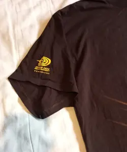 BLIZZARDS UD WORLD OF WARCRAFT BATTLEGROUNDS DRANEI BROWN SHIRT VINTAGE LG - Image 4