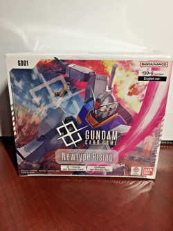 GUNDAM CARD GAME: Newtype Rising Booster Box GD01 BANDAI English - Image 1